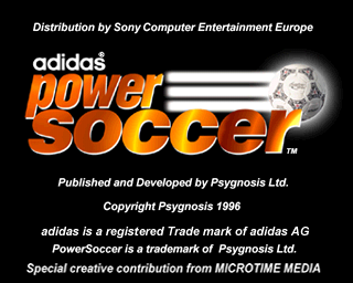 Adidas Power Soccer screenshot 4 for Playstation